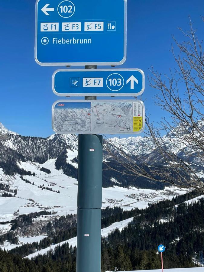 Basislager Fieberbrunn Villa Buitenkant foto